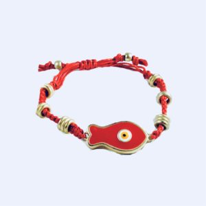 Rope Bracelet with Fish Pendant