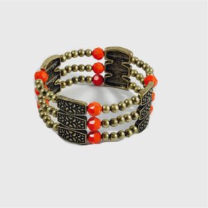 Triple Strand Bead Bracelet