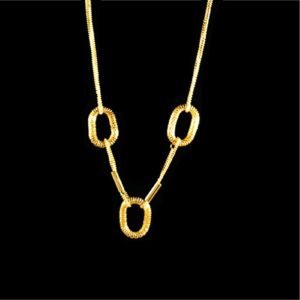 Triple Circle Necklace