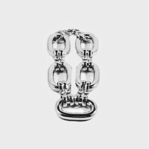 Oval Shaped Chain Bracelet