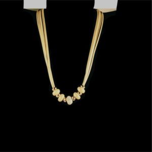 Leather Bead Necklace