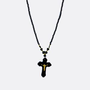 Black Cross Necklace