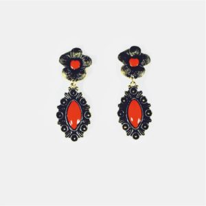 Flower Drop Earrings