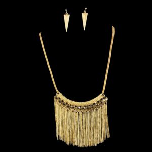 Fashionable Fringe Necklace