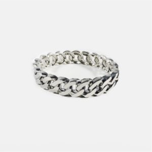 Elegant Silver Chain Bracelet