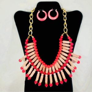 Chunky Statement Necklace Set