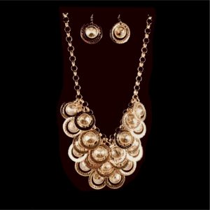 Stunning Coin Necklace Set
