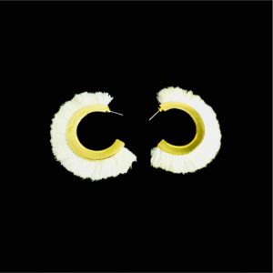 Semicircle Fringe Earrings