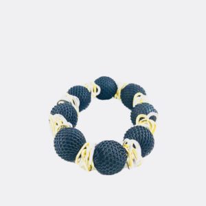 Knit Ball Bracelet