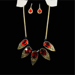 Charming Crystal Necklace Set