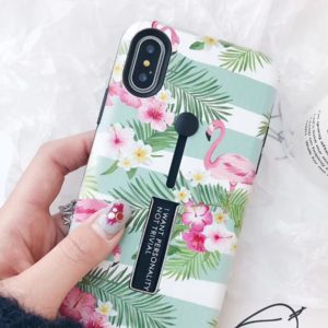 Retro Flowers Pattern Stand Ring Holder(iPhone case)