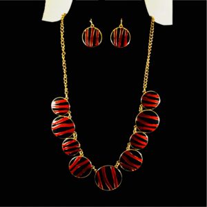 Circle Necklace Set