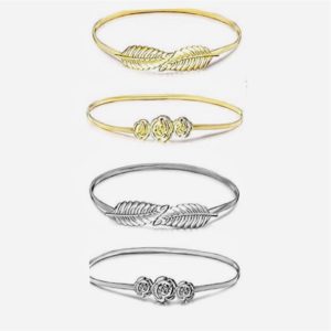 Metal Stretchy Elastic Dress Belt