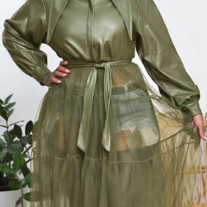 Turndown Collar Outerwear