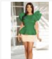 Stylish Ruffle Top Blouse